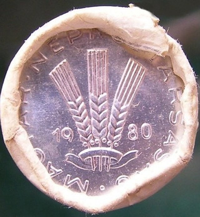 1980-as 20 fillres rolni - (1980 20 fillr rolni)