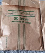 1992-es 20 fillres paprtasak - (1992 20 fillres  paprzacsk)