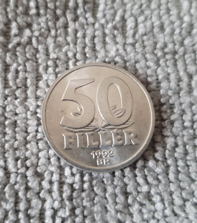 1992-es 50 fillres paprtasak - (1992 50 fillres paprzacsk)