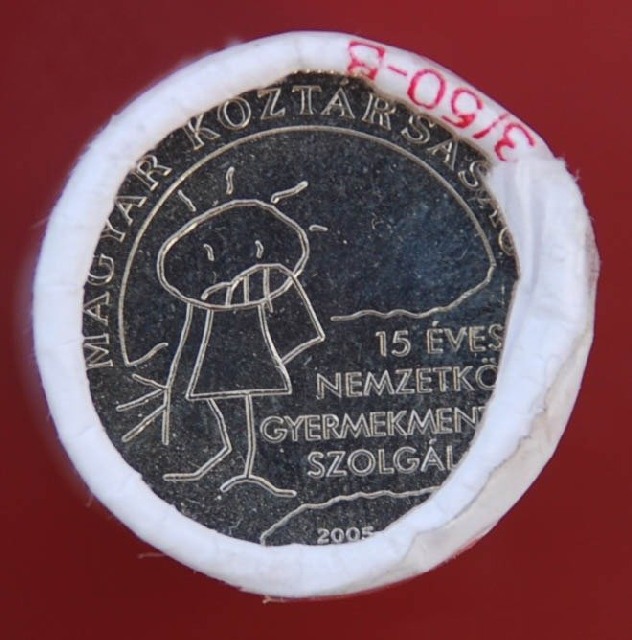 2005-s 50 forintos 15 ves a Nemzetkzi Gyermekment szolglat rolni - (2005 50 forintos 15 ves a Nemzetkzi Gyermekment szolglat rolni)