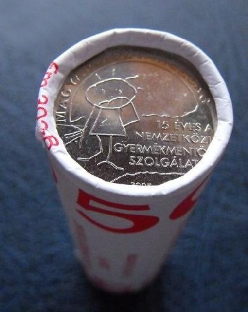 2005-s 50 forintos 15 ves a Nemzetkzi Gyermekment szolglat rolni - (2005 50 forintos 15 ves a Nemzetkzi Gyermekment szolglat rolni)