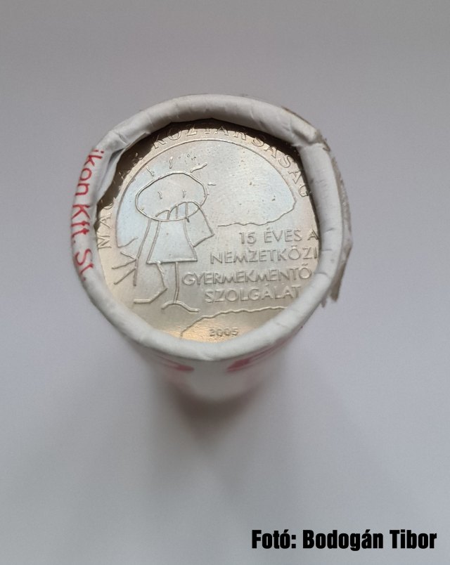 2005-s 50 forintos 15 ves a Nemzetkzi Gyermekment szolglat rolni - (2005 50 forintos 15 ves a Nemzetkzi Gyermekment szolglat rolni)