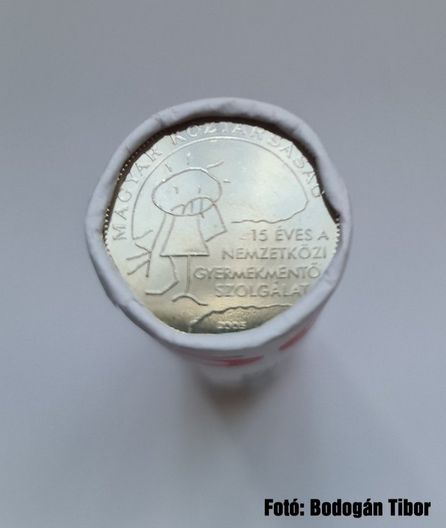 2005-s 50 forintos 15 ves a Nemzetkzi Gyermekment szolglat rolni - (2005 50 forintos 15 ves a Nemzetkzi Gyermekment szolglat rolni)