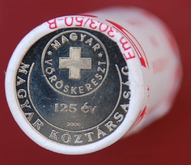 2006-os 50 forintos 125 vea a Magyar Vrskereszt rolni - (2006 50 forintos 125 vea a Magyar Vrskereszt rolni)