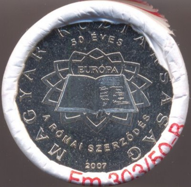 2007-es 50 forintos Rmai szerzds rolni - (2007 50 forintos Rmai szerzds rolni)