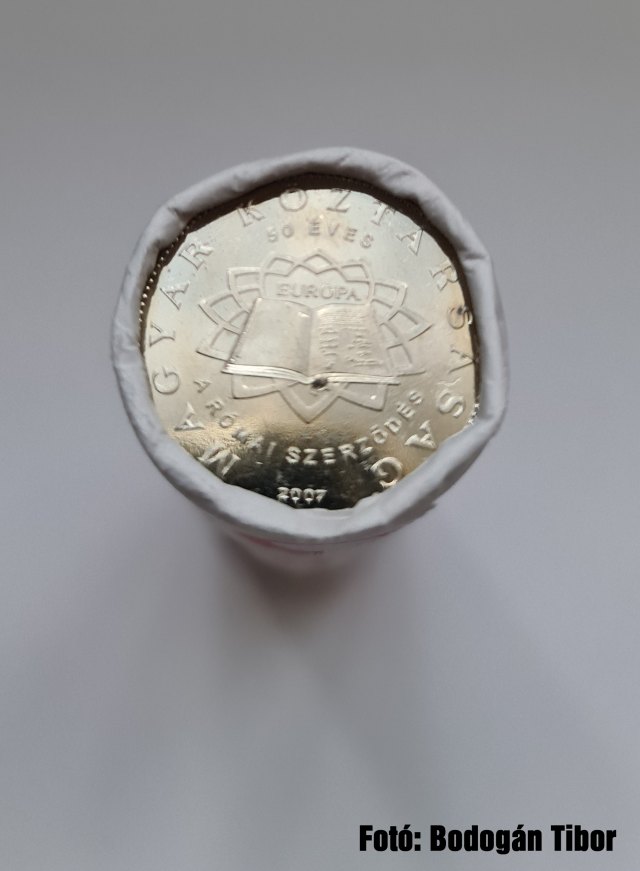 2007-es 50 forintos Rmai szerzds rolni - (2007 50 forintos Rmai szerzds rolni)