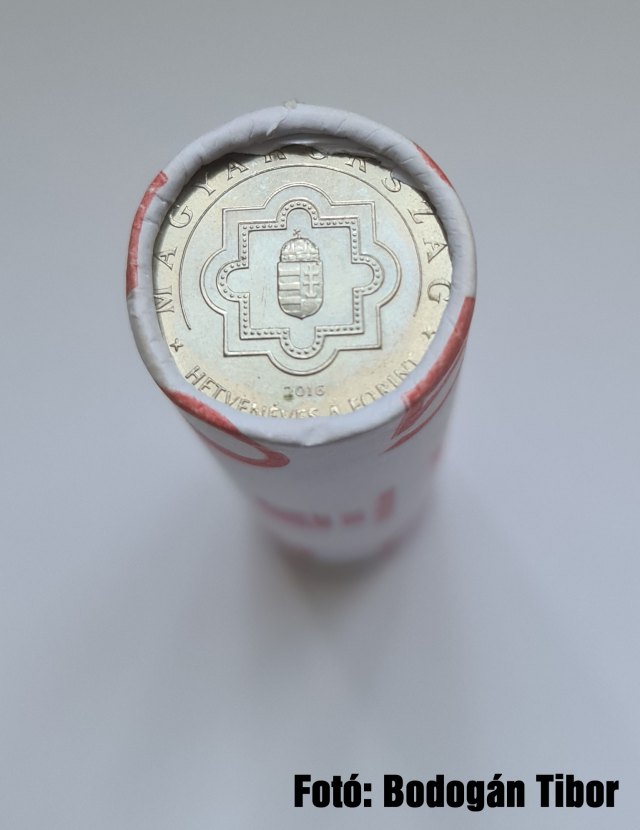 2016-os 50 forintos Hetven ves a forint rolni - (2016 50 forintos 70 ves a forint rolni)