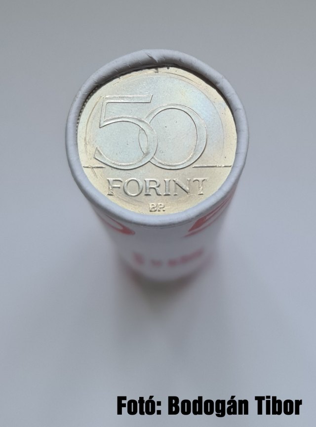 2016-os 50 forintos Hetven ves a forint rolni - (2016 50 forintos 70 ves a forint rolni)