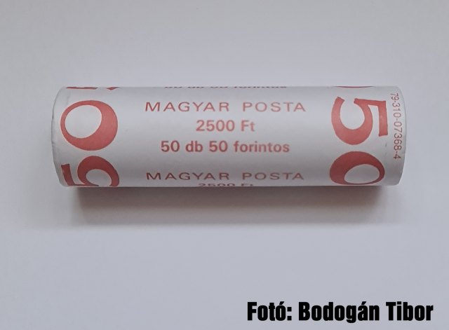 2016-os 50 forintos Hetven ves a forint rolni - (2016 50 forintos 70 ves a forint rolni)
