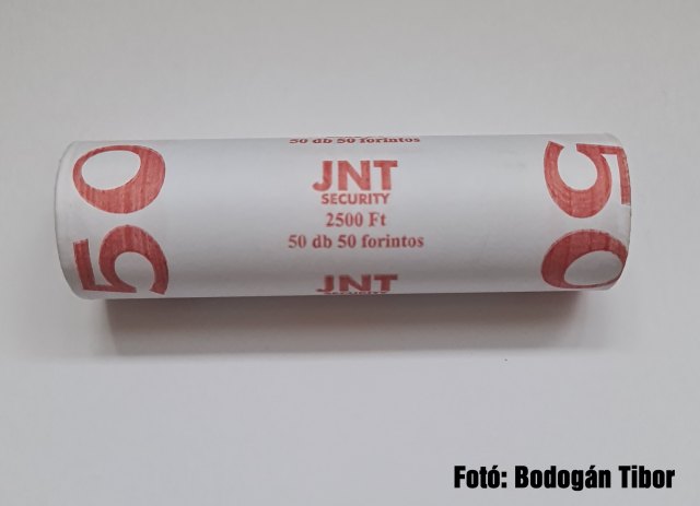 2016-os 50 forintos Hetven ves a forint rolni - (2016 50 forintos 70 ves a forint rolni)