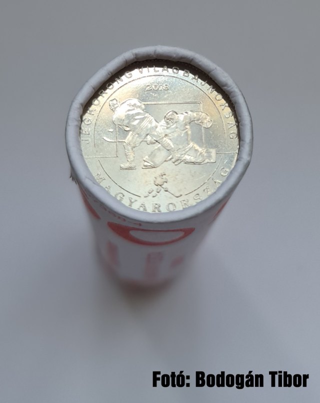 2018-as 50 forintos Jgkorong Vilgbajnoksg rolni - (2018 50 forintos Jgkorong Vilgbajnoksg rolni)