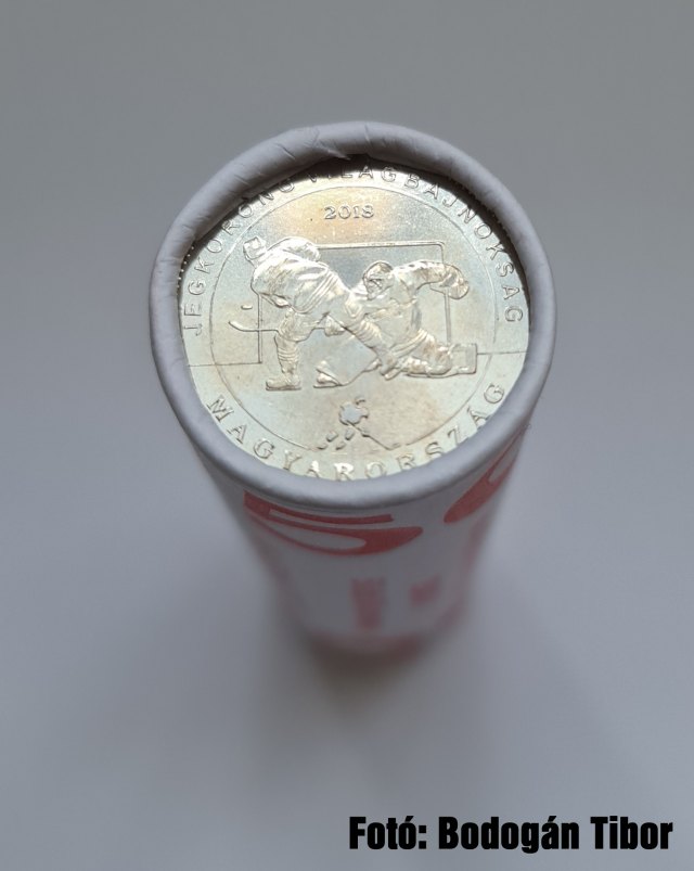 2018-as 50 forintos Jgkorong Vilgbajnoksg rolni - (2018 50 forintos Jgkorong Vilgbajnoksg rolni)