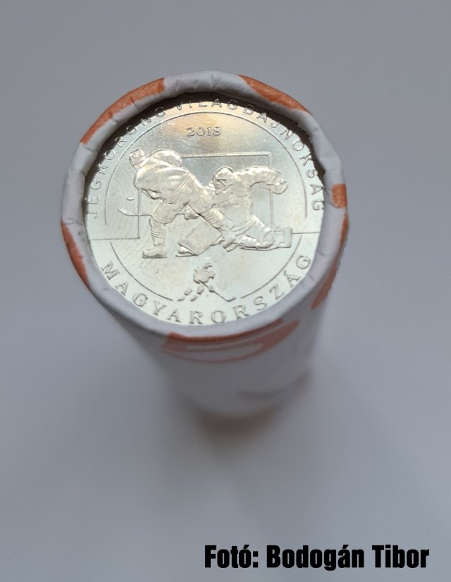 2018-as 50 forintos Jgkorong Vilgbajnoksg rolni - (2018 50 forintos Jgkorong Vilgbajnoksg rolni)