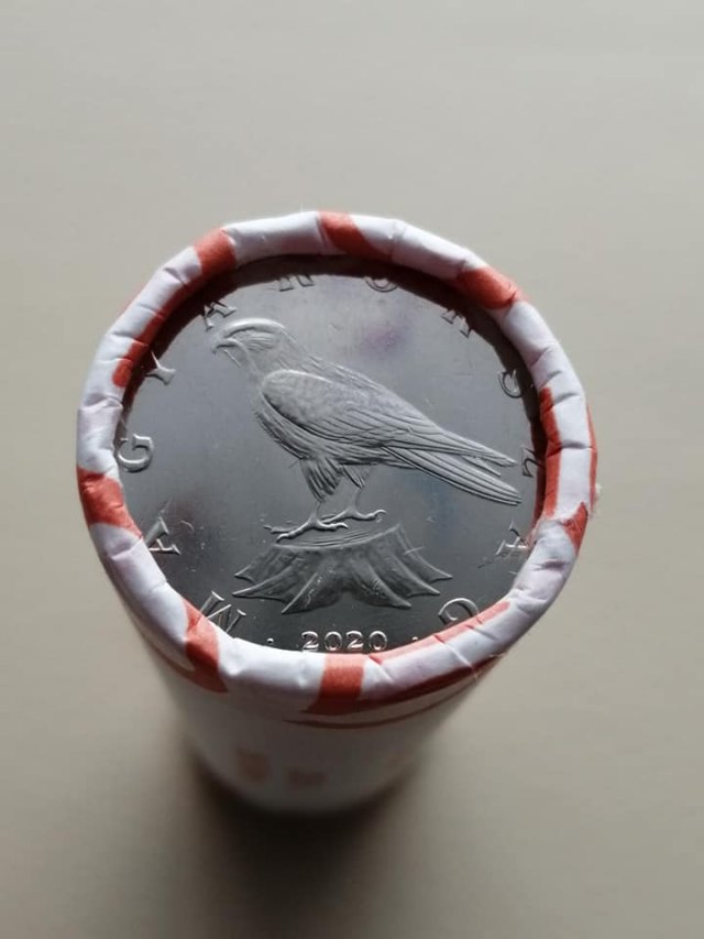 2020-as 50 forintos lebeg slyom rolni - (2020 50 forintos lebeg solymos rolni)