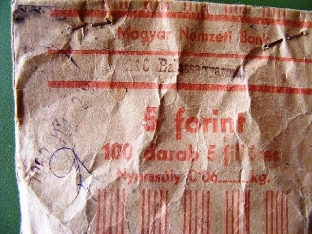 1960-as 5 fillres paprtasak - (1960 5 fillres paprzacsk)