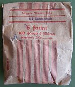 1964-as 5 fillres paprtasak - (1964 5 fillres paprzacsk)