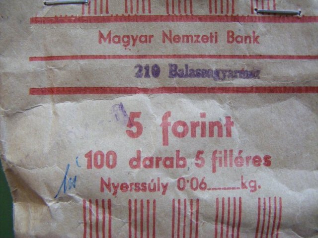 1964-as 5 fillres paprtasak - (1964 5 fillres paprzacsk)