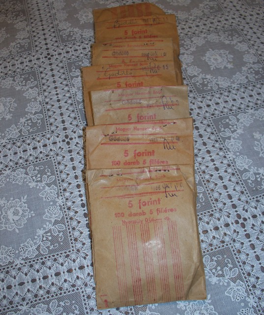 1965-as 5 fillres paprtasak - (1965 5 fillres paprzacsk)