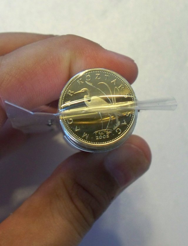 2005-s 5 forintos PROOF rolni - (2005 5 forintos PROOF rolni)