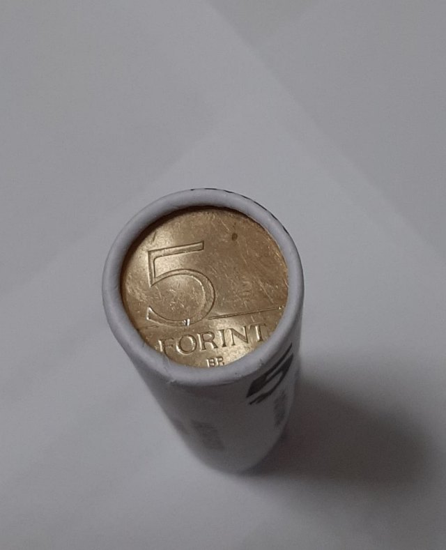 2017-es 5 forint rolni hibs csomagols 2500 forint jelzssel