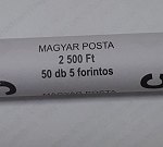 2017-es 5 forint rolni hibs csomagols 2500 forint jelzssel