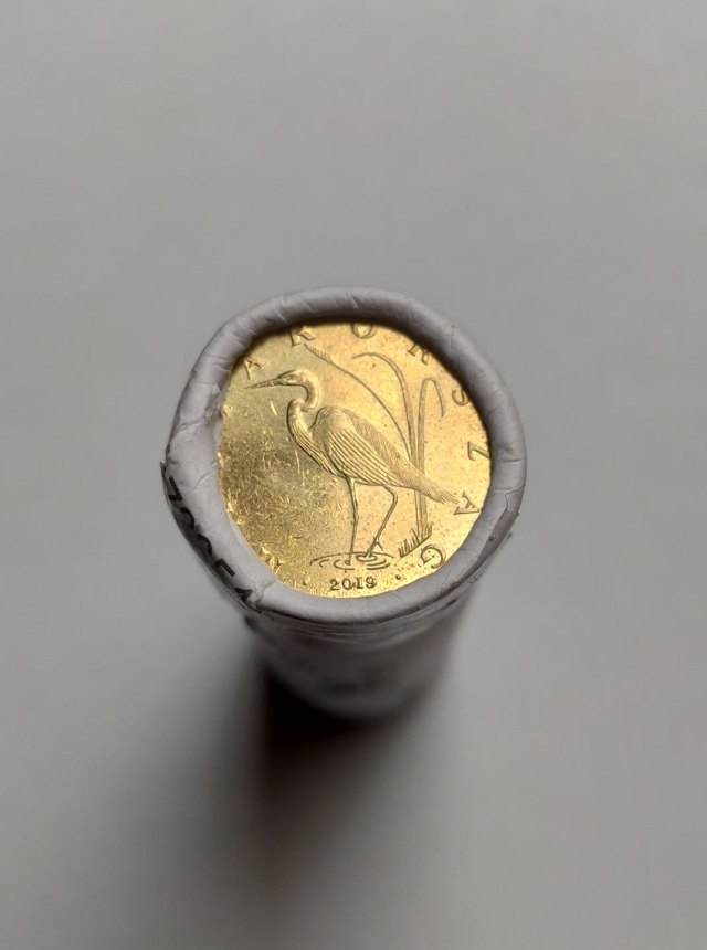 2019-es 5 forint rolni hibs csomagols 2500 forint jelzssel