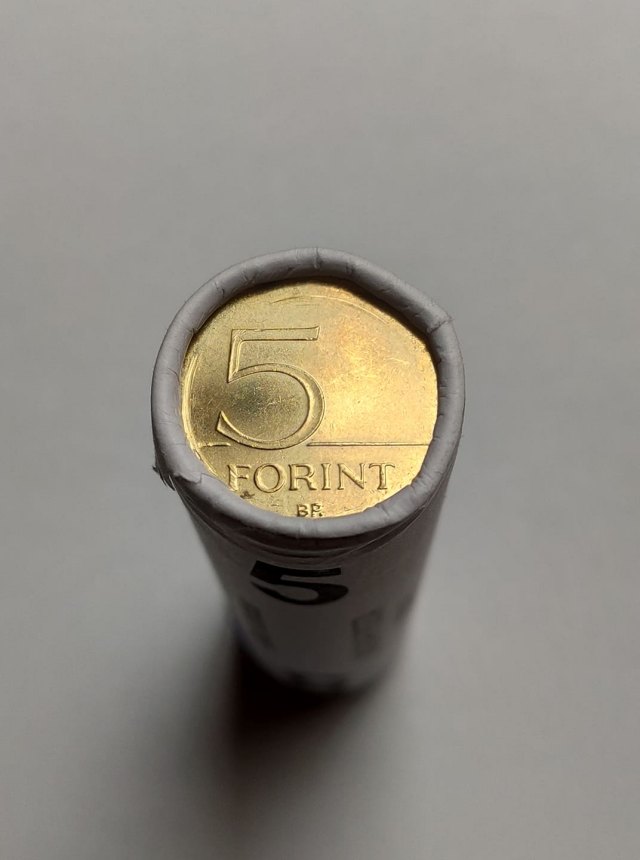 2019-es 5 forint rolni hibs csomagols 2500 forint jelzssel
